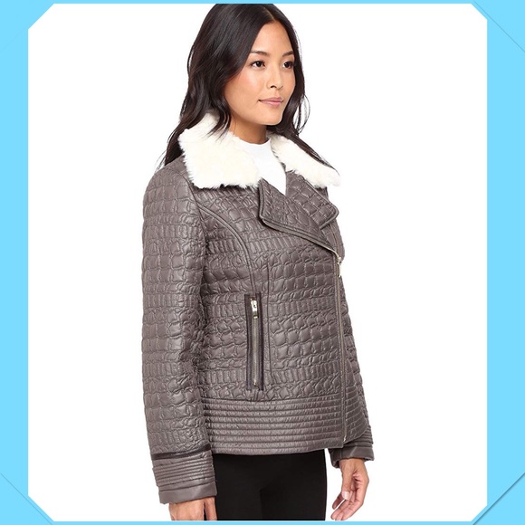 DROPPED $ VIA SPIGA NEW ASYMMETRICAL WARM JACKET - Picture 4 of 5